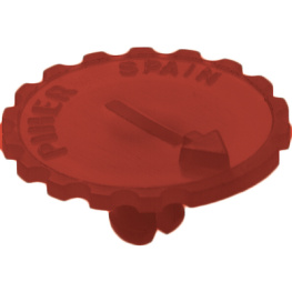 5034 RED, Knurled head for trimmer PT 10 red, Piher