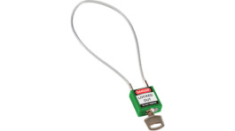 146127, Safety Padlock;Green;400 mm;Nylon, Brady