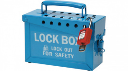 45190, Lockout Box;Steel;Blue, Brady