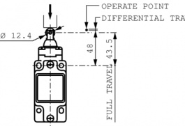 GLAC01C, Limit Switches, Honeywell