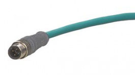 120108-8544, Sensor Cable M12 Plug-Pigtail 10m 1.5A 4 Poles, Molex