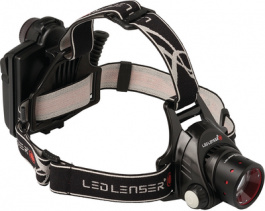 H14.2, Head torch black, LED Lenser