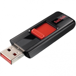 SDCZ36-002G-B35, USB Flash Drive Cruzer 2 GB black/red, Sandisk
