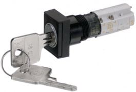 1.15.108.571/0100, Key switch 18 x 24 mm, RAFI