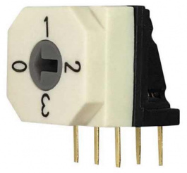 RND 210-00121, PCB coding switch BCD 3+3, RND Components