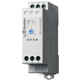 83.41.0.240.0000, Реле времени; 0,05 с ? 10 дней; SPDT; 250 В AC/16 A; 24?240ВAC, FINDER