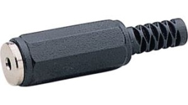 RND 205-01345, Extension Jack, Socket, 2.5 mm, 3 Poles, Black, RND Connect