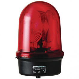 88410075, Лампа с поворотным зеркалом красный, WERMA Signaltechnik