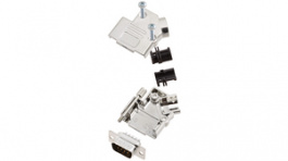 D45PK-M-09-DMP-K, D-Sub plug kit 9P, Encitech Connectors