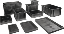 6426.007.992, ESD transport container 400 x 600 x 278 mm, WEZ