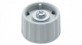 20-28601, Rotary knob 28 mm light grey, RITEL