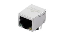 TMJ4011BBNL, Industrial Connector, 10/100 Base-T, RJ45, Socket, Right Angle, Ports - 1, Contacts - 8, Taoglas