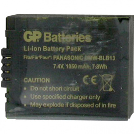 DPA011 PANASONIC DMW-BLB13, Блок батарей 7.4 V 1050 mAh, GP Batteries