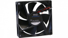 RND 460-00024, Brushless Axial DC Fan, 80 x 80 x 20 mm, 24 V, 4.08 W, RND Components
