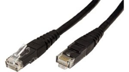 21.15.0928, Patchcord Cat 6 UTP 1.5 m Black, Roline