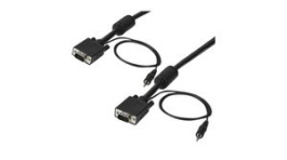 MXTHQMM2MA, Coaxial Video Cable, VGA Plug/3.5 mm Jack Plug - VGA Plug/3.5 mm Jack Plug, 1920 x 1200, 2m, StarTech.com