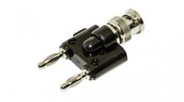 BU-P1270, Banana Plug, Black, 500V, Gold, MUELLER