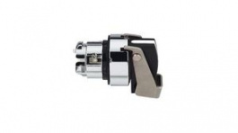 ZB4BJ291, Selector Switch Head, Latching Function, Padlockable Handle, Black, SCHNEIDER ELECTRIC