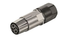 09148812405, Insert, D-coding, 4 Poles, Crimp, Socket / Socket, Harting