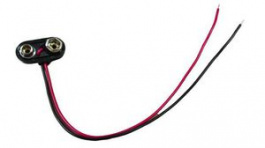 RND 305-00046, Battery Connnector, Snap-On, 1x 9 V, 13.5mm, RND Components