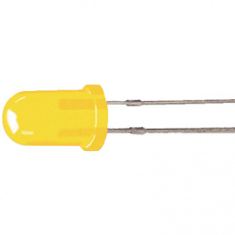 TLHY 5400, СИД 5 mm (T1¾) желтый, Vishay