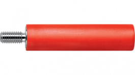 BU 2240 S Ni / RT, Laboratory socket diam. 4 mm Red CAT II, Schutzinger