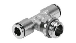 NPQH-T-G14-Q6-P10, Push-In T-Fitting, 44mm, Compressed Air, NPQH, Festo
