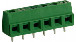 RND 205-00049, Wire-to-board terminal block 0.33-3.3 mm2 (22-12awg) 5 mm, 6 poles, RND Connect