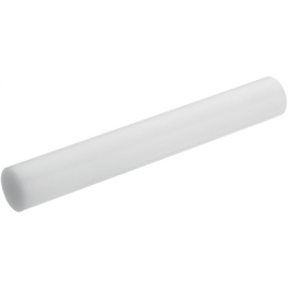 POM-C WHITE 1000X16, Plastic rod 1000 x 16 mm, Amsler & Frey