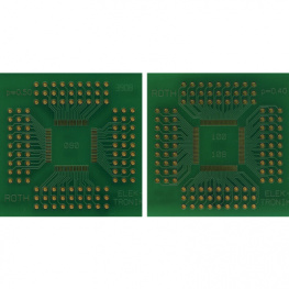 RE470-02, Prototyping board FR4 Epoxide + chem. Au, Roth Elektronik