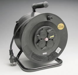 1.0009425, Cable reel 25 m, IP44 25 m, Gelia