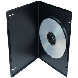 MX-DVD-5-SLIM, DVD Slimline Case 5Stk.,черный, Maxxtro