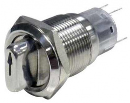 RND 210-00422, Anti-Vandal Rotary Selector Switch, SPDT, Red, RND Components
