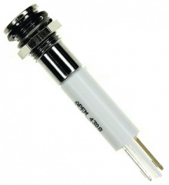 Q8F1CXXW12E, LED Indicator white 12 VDC, APEM