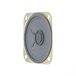 50CP16K, Miniature speaker, 16 Ohm, 0.30 W, Veco Vansonic