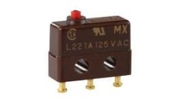 23SX39-T, Микропереключатель SNAP ACTION; без рычага; SPDT; 1A/250ВAC, Honeywell