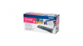 TN230M, Toner Cartridge, 1400 Sheets, Magenta, Brother