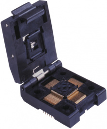 IC51-0324-1498, IC test socket, clam shell QFP-32, YAMAICHI