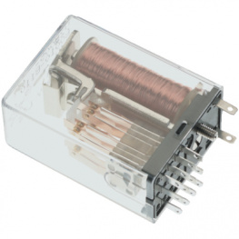 V23005-B10-B110, Cradle relay 4 change-over (CO) 24 VAC, Axicom / TE