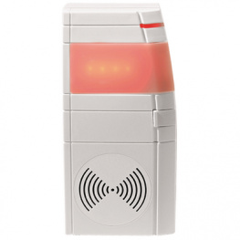 HM-OU-CFM-PL, MP3 chime with flashing light and memory 868.3 MHz 63 x 125 x 41 mm, eQ-3