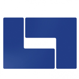 104456 [20 шт], Floor Corner Marks, L-shaped 104456, Brady