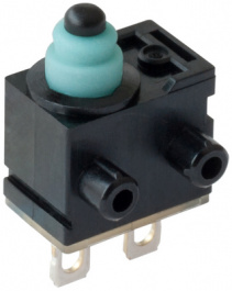 ASQM17430, Micro switch IP67 50 mA Plunger Sliding contacts 1 make contact (NO), Panasonic
