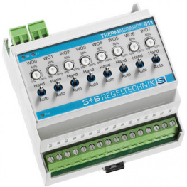 FB-8AA-U, Fieldbus input and output module FB-8AA-U 8 analog outputs 0...10 V, S+S Regeltechnik