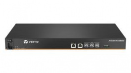 ACS8016MDAC-404, Serial Console Server with Dual AC Power Supply and Analog Modem, Avocent ACS 80, Vertiv