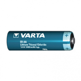 ER AA S, Lithium battery 3.6 V 2.5 Ah, Varta