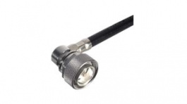 16 716-50-7-10/003E, RF Connector, 7/16, Brass, Plug, Right Angle, 50Ohm, Solder Terminal, Crimp Terminal, Huber+Suhner