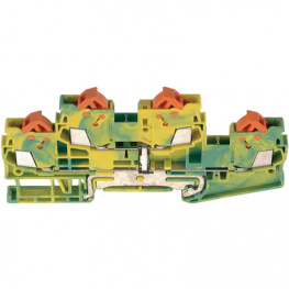 QTTCB 1,5-PE, Terminal block yellow/green 0.25...1.5 mm2, Phoenix Contact