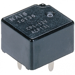 CP1A-12V, PCB power relay 12 VDC 640 mW, Panasonic