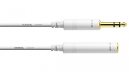 CFM 3 VK-SNOW, Headphone extension cable 3 m White, Cordial