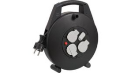 1093200600, Extension Cable Reel IP20 PVC 10m 3x Type F (CEE 7/3)/USB - Type F (CEE 7/4), Brennenstuhl
